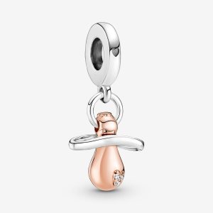 Pandora Baby Pacifier Baumeln Two-tone | BLPFSN-276