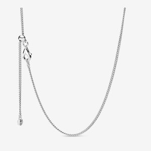 Pandora Curb Kette Silber | NXCUBV-974