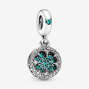 Pandora Dazzling Clover Baumeln Silber | GWSTUQ-423