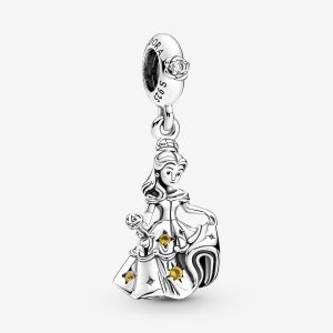 Pandora Disney Beauty the Beast Dancing Belle Baumeln Silber | OJESDI-379