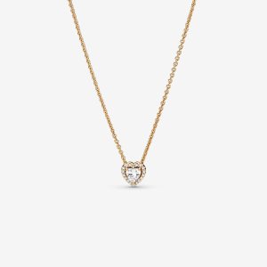 Pandora Elevated Anhänger Gold | OCXSJA-934