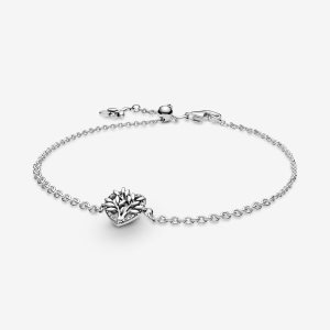 Pandora Family Tree Non-Charms Silber | SXRBZW-761