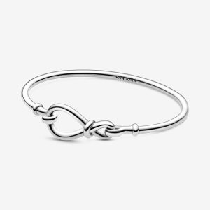 Pandora Infinity Knot Armreifen Silber | FRLPHC-589