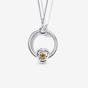 Pandora November Birthday Charms Mehrfarbig | OVYUCF-704