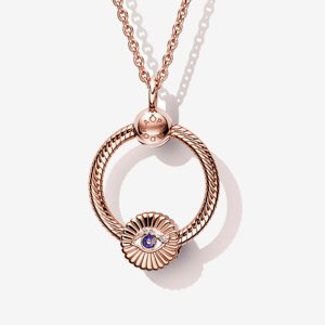 Pandora Sparkling All-seeing Eye Anhänger Mehrfarbig | OYKPRL-193