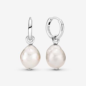 Pandora Treated Freshwater Cultured Baroque Pearl Band Silber | IQBZMX-146